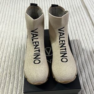 Valentino logo sock sneakers